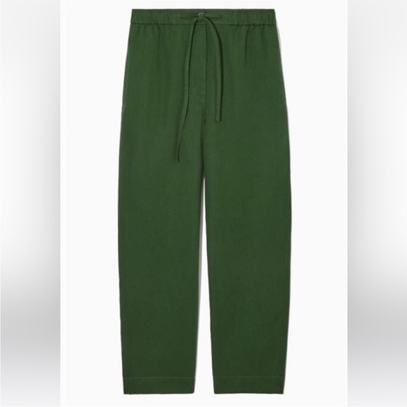COS Pants - COS linen/cotton barrel pants